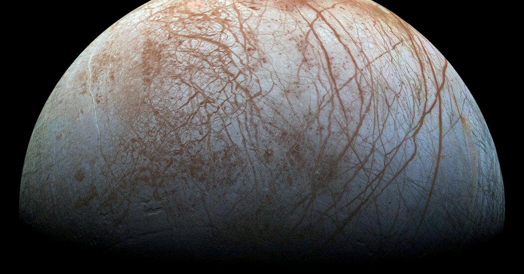 Europa, Thought to Be Habitable, May Be Oxygen-Starved