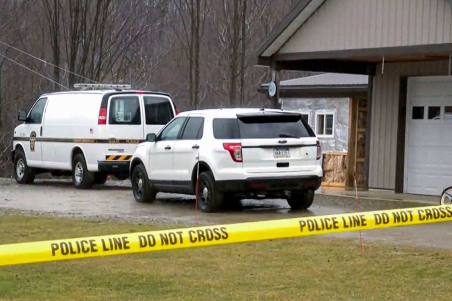 An arrest has been made in the slaying of a pregnant Amish woman in Pennsylvania