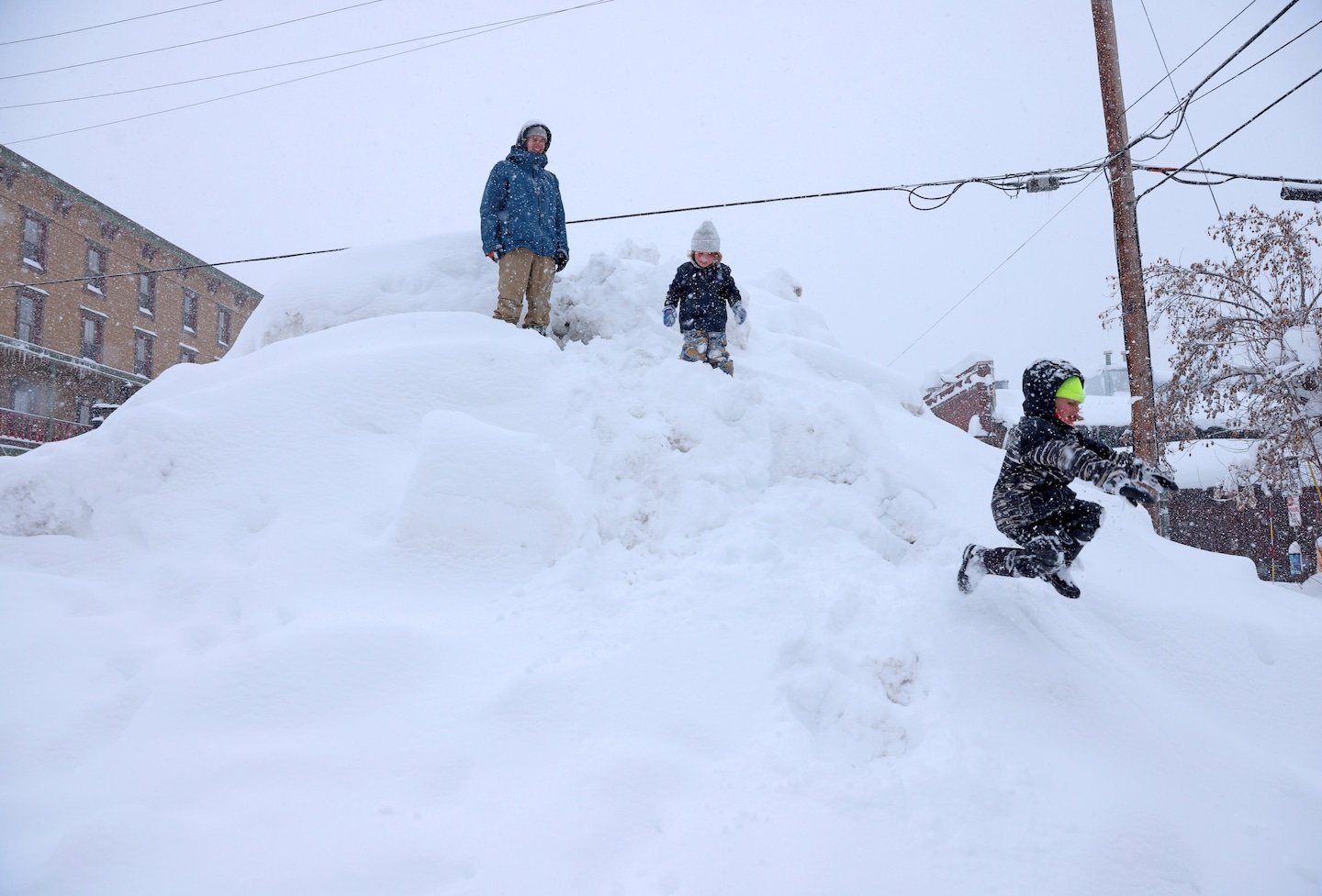 Sierra Nevada buried by up to 11 feet of snow, and more is coming