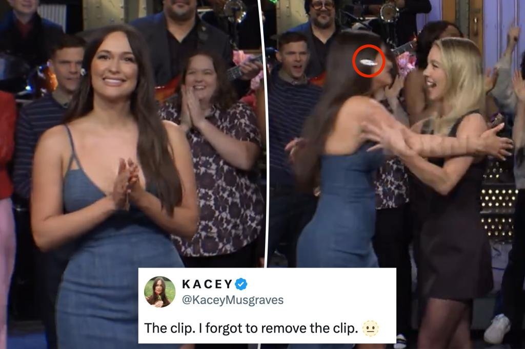 Kacey Musgraves suffers embarrassing ‘SNL’ wardrobe malfunction