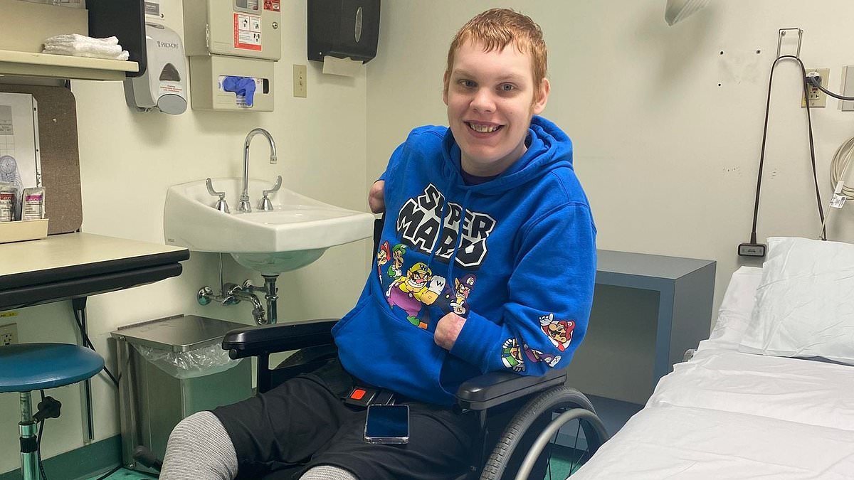 West Virginia boy, 16, has both hands and feet AMPUTATED after a tickly throat led to sepsis and ‘mummified’ his limbs