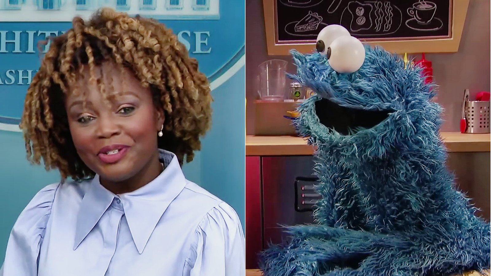 Reporter Asks KJP If Biden Has Confidence in Cookie Monster