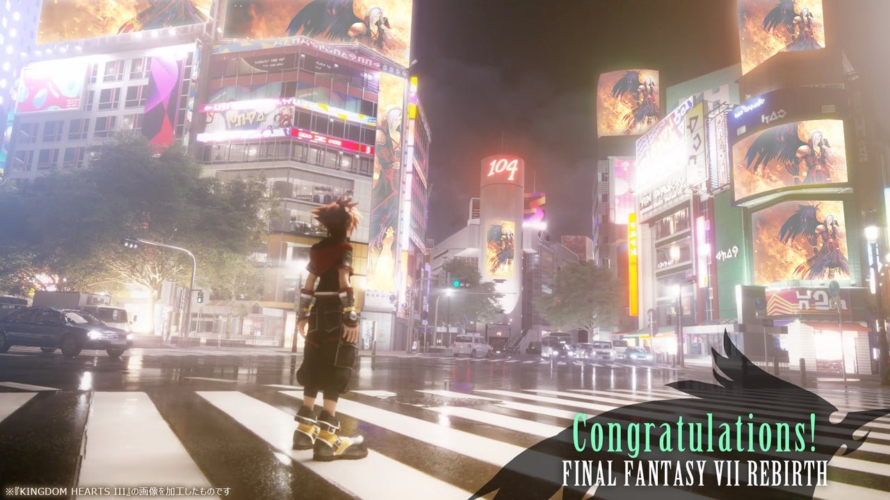 Kingdom Hearts 4 Rears Its Head to Celebrate Final Fantasy 7 Rebirth Release