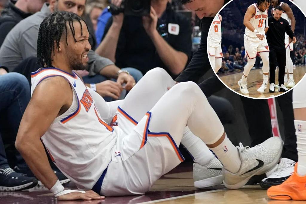 Knicks breathe sigh of relief after scary Jalen Brunson injury moment