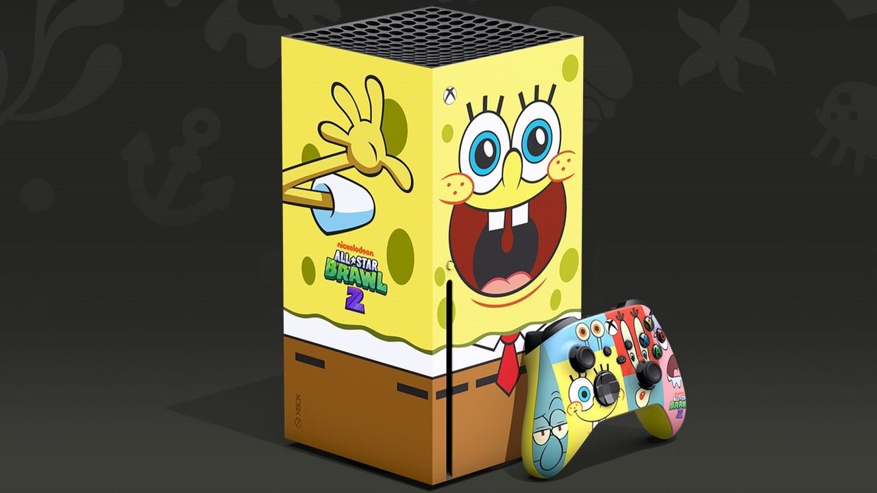 Microsoft Made a SpongeBob SquarePants Xbox Series X