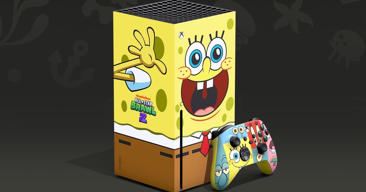 There’s an official SpongeBob SquarePants Xbox Series X on the way