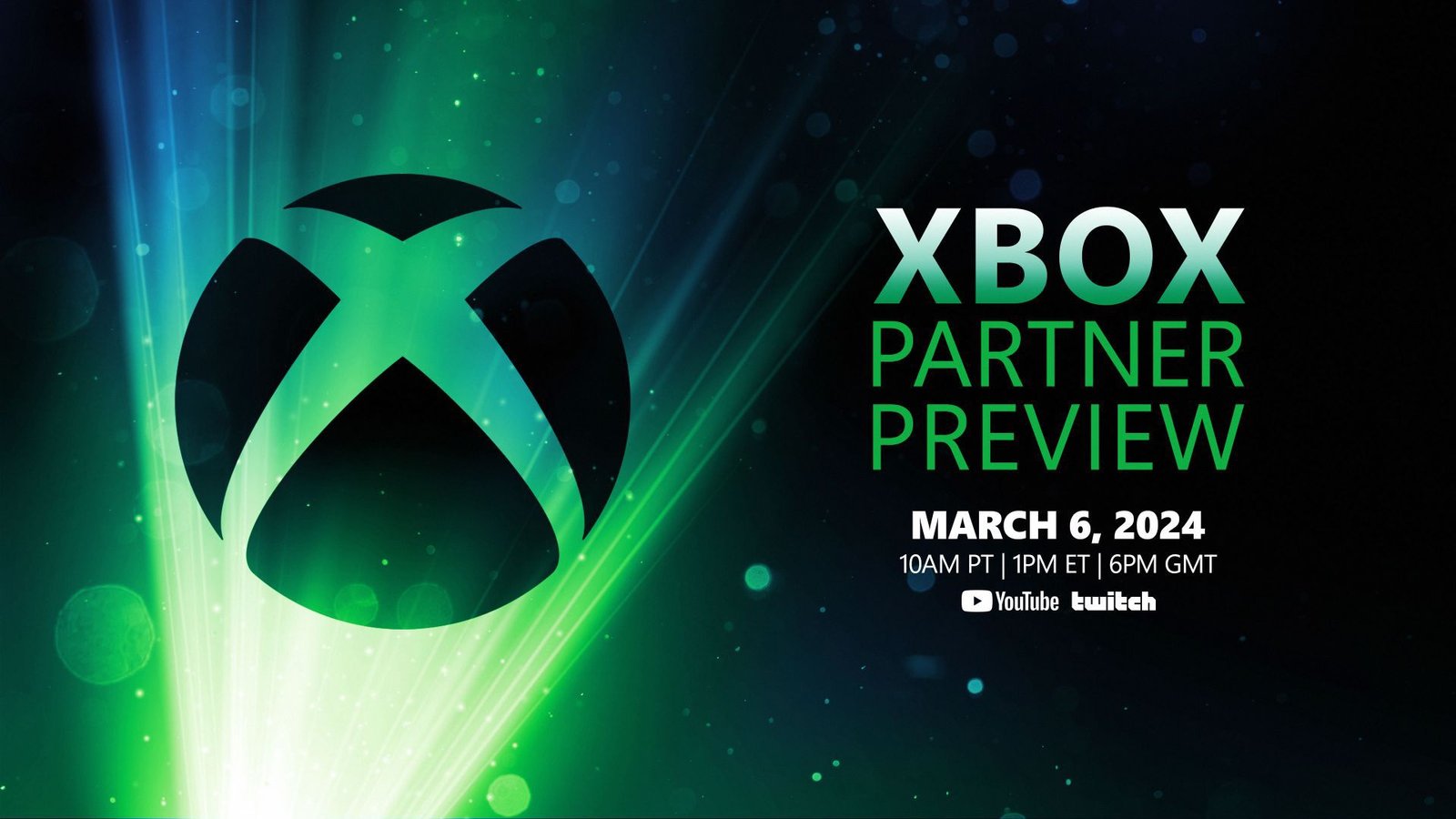 Microsoft announces a new Xbox Partner Preview event.